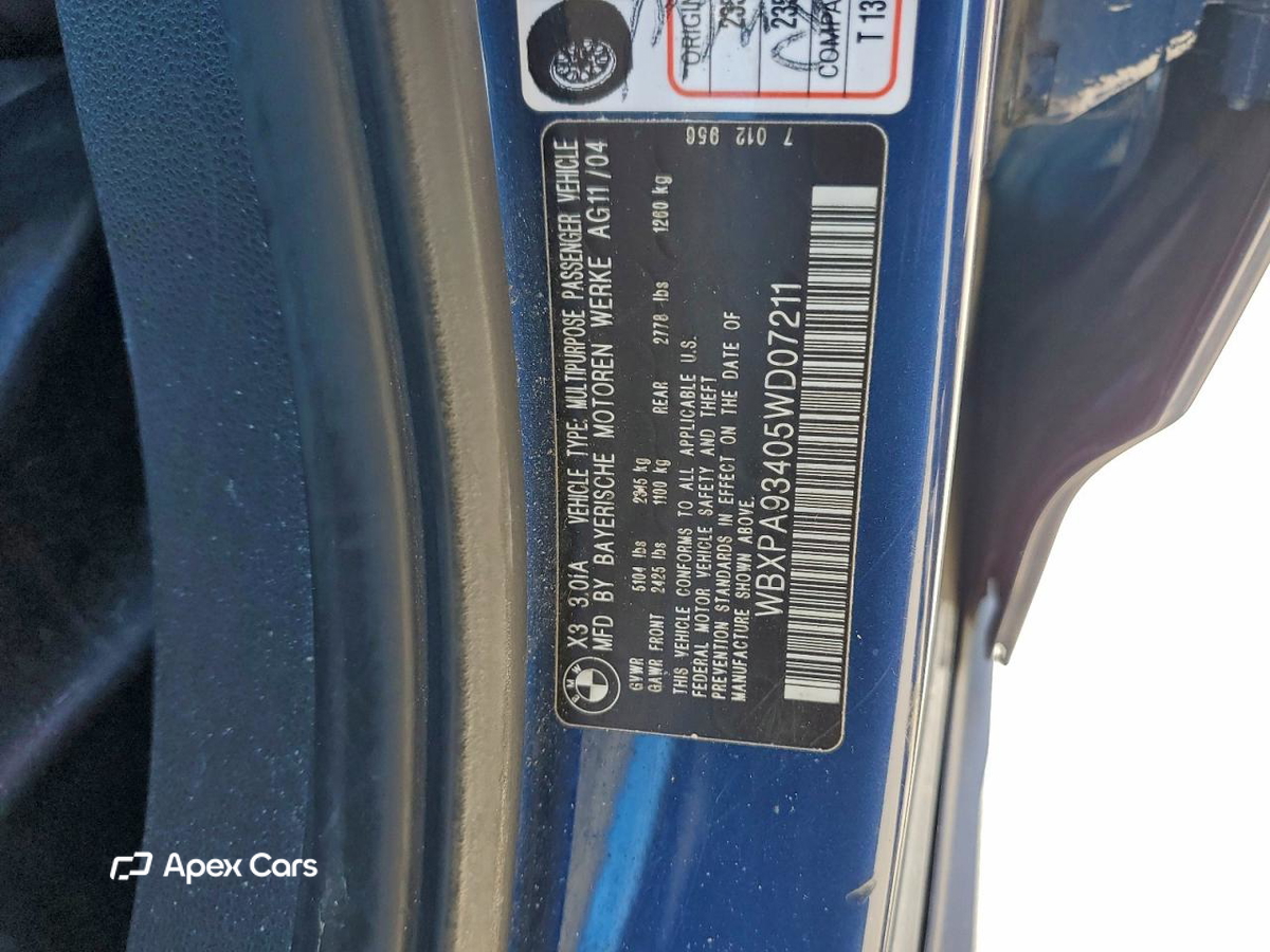 BMW X3 2005