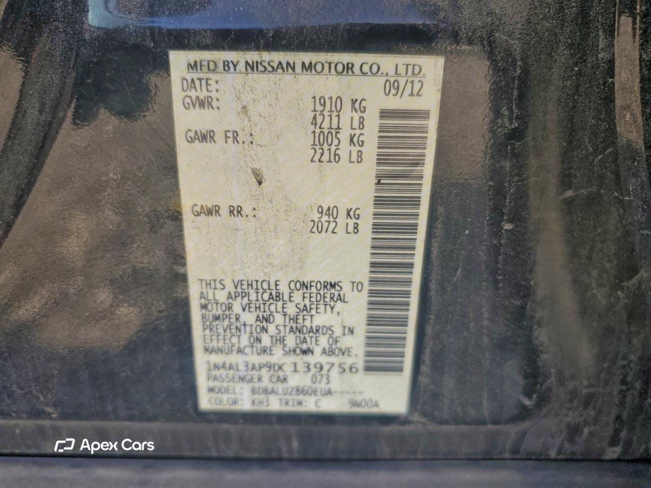 Nissan Altima 2013
