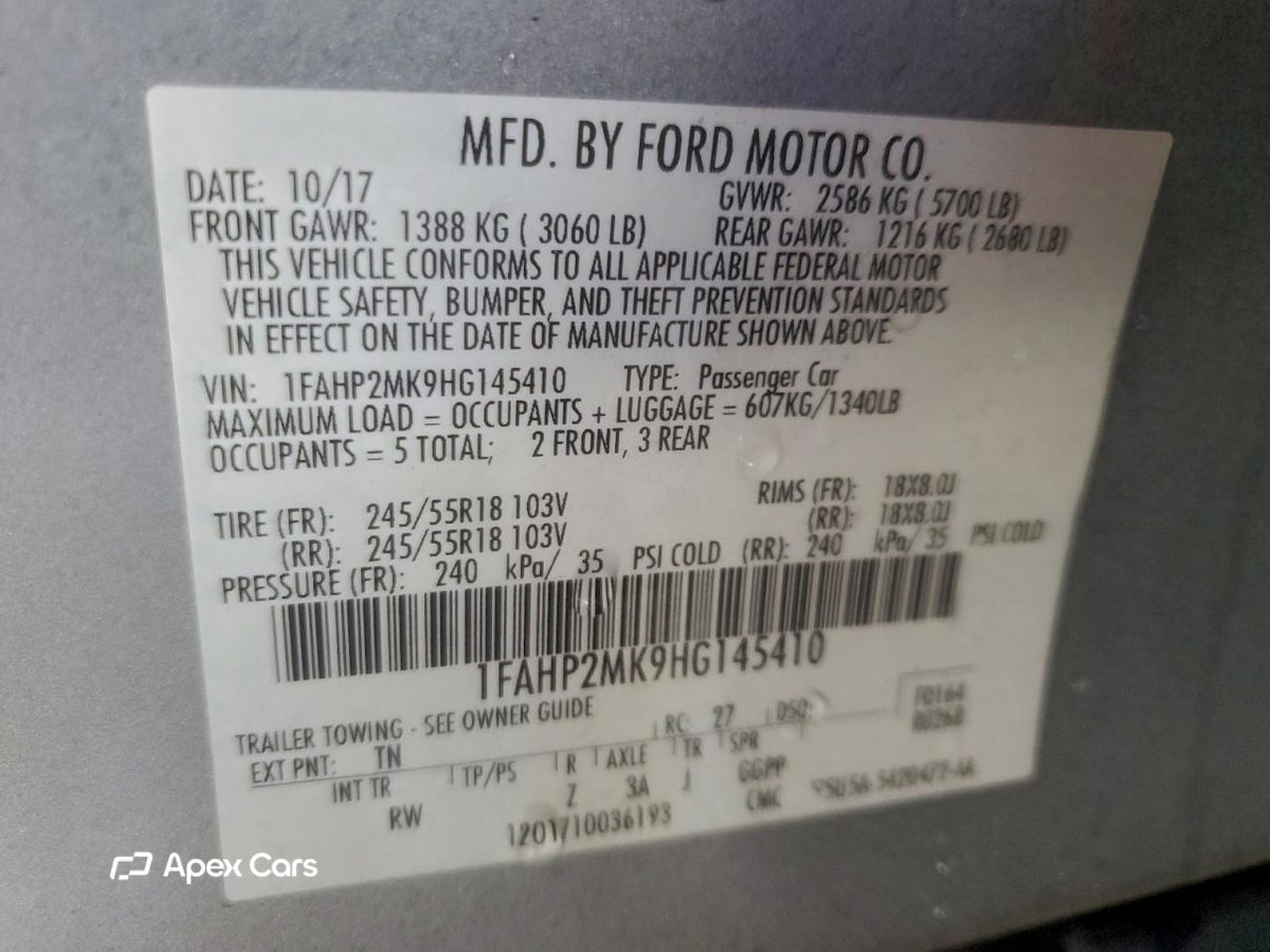 Ford Taurus 2017