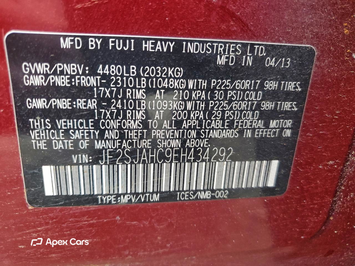 Subaru Forester 2014