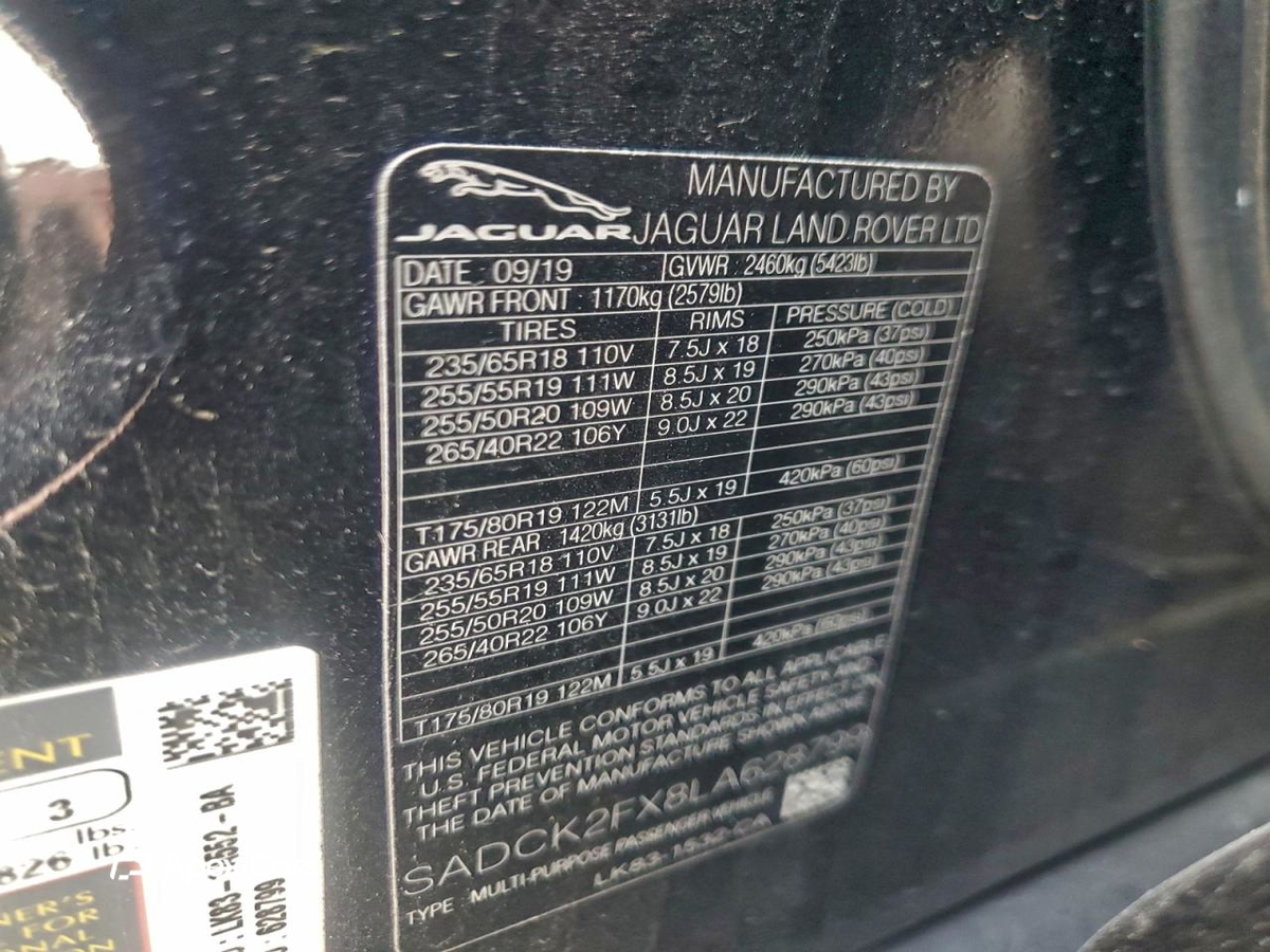 Jaguar F-Pace 2020