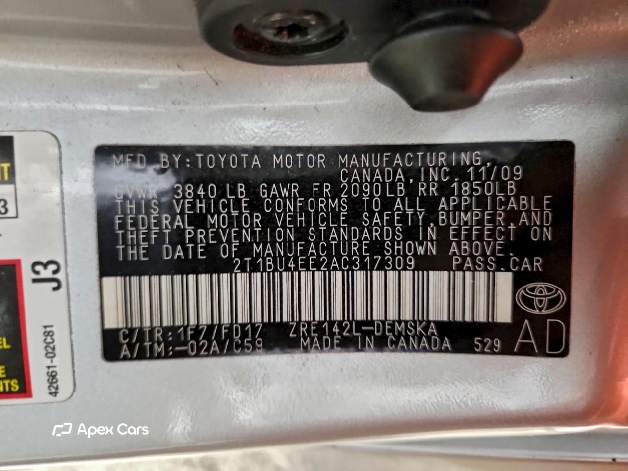 Toyota Corolla 2010
