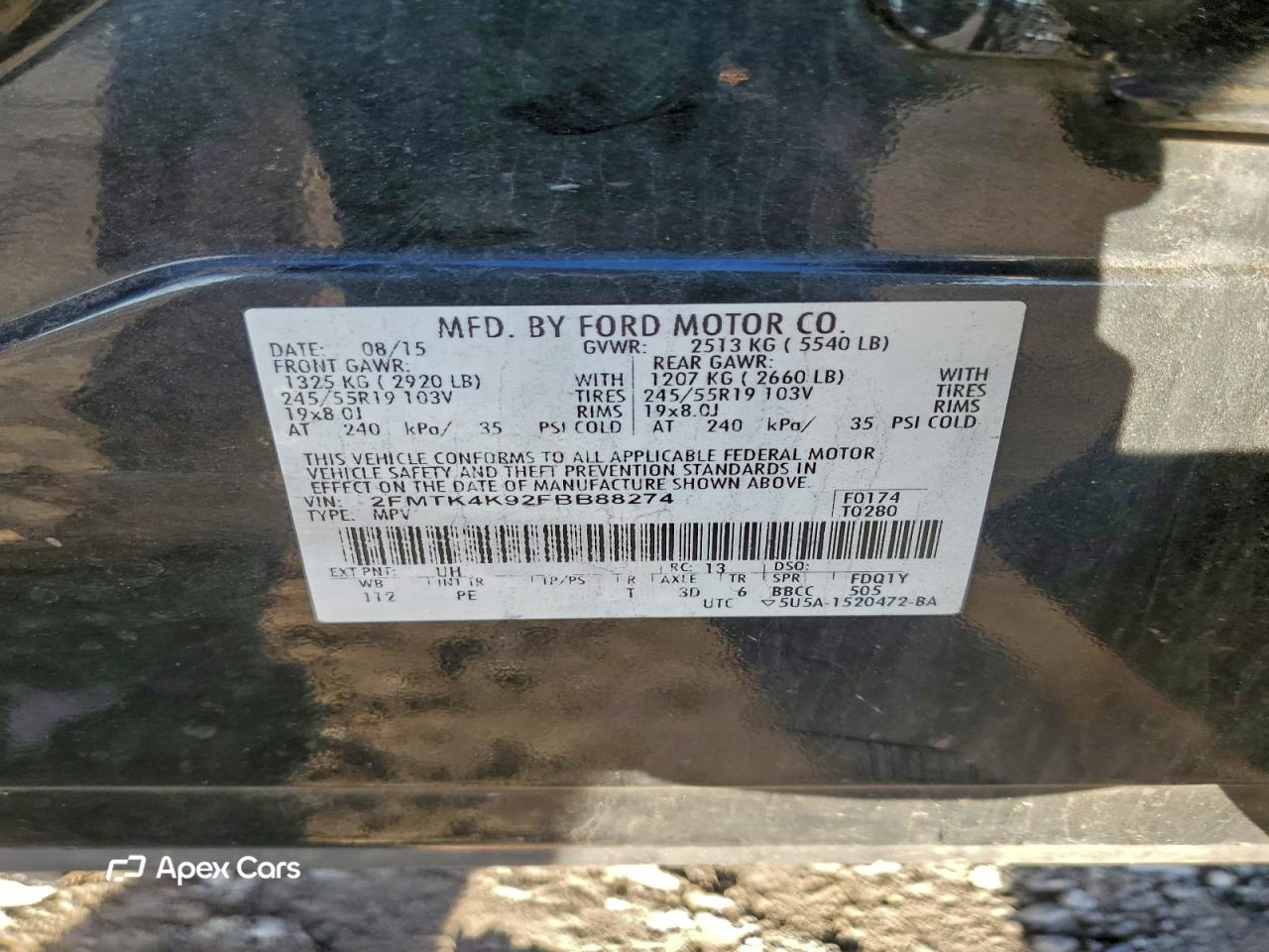 Ford Edge 2015