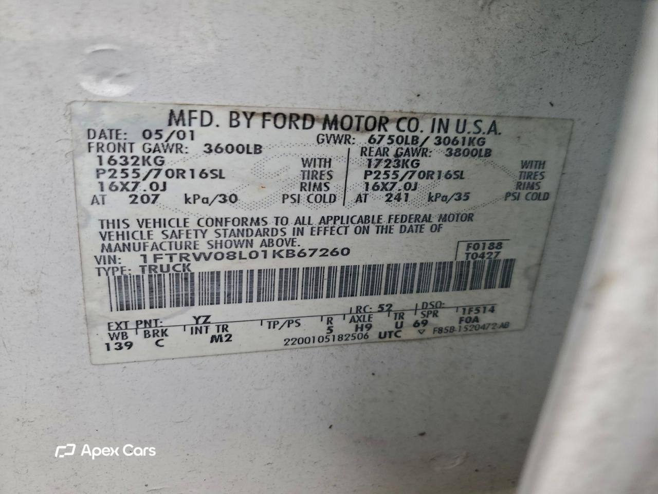 Ford F-150 2001