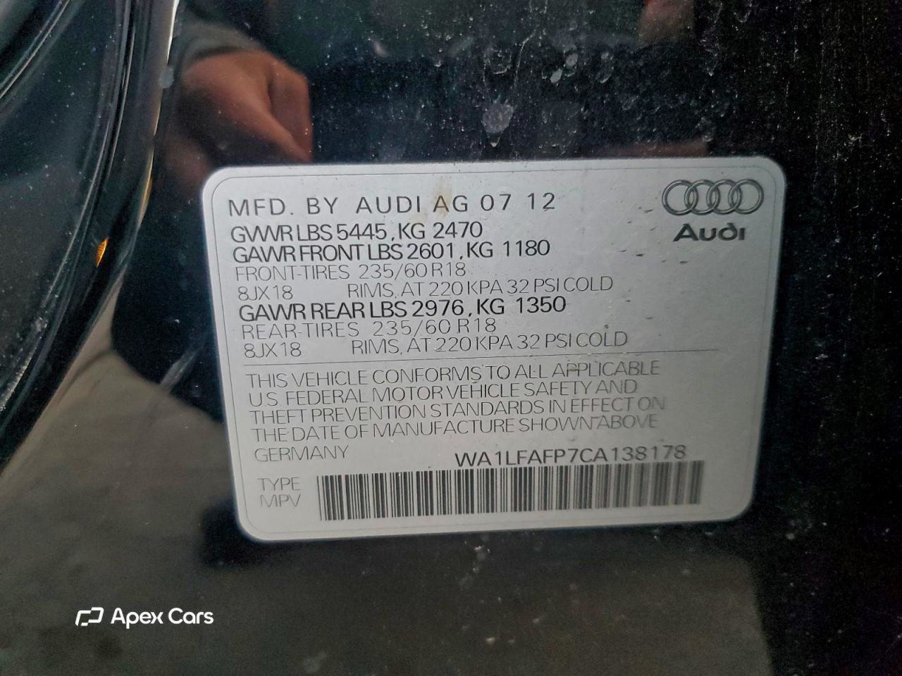 Audi Q5 2012