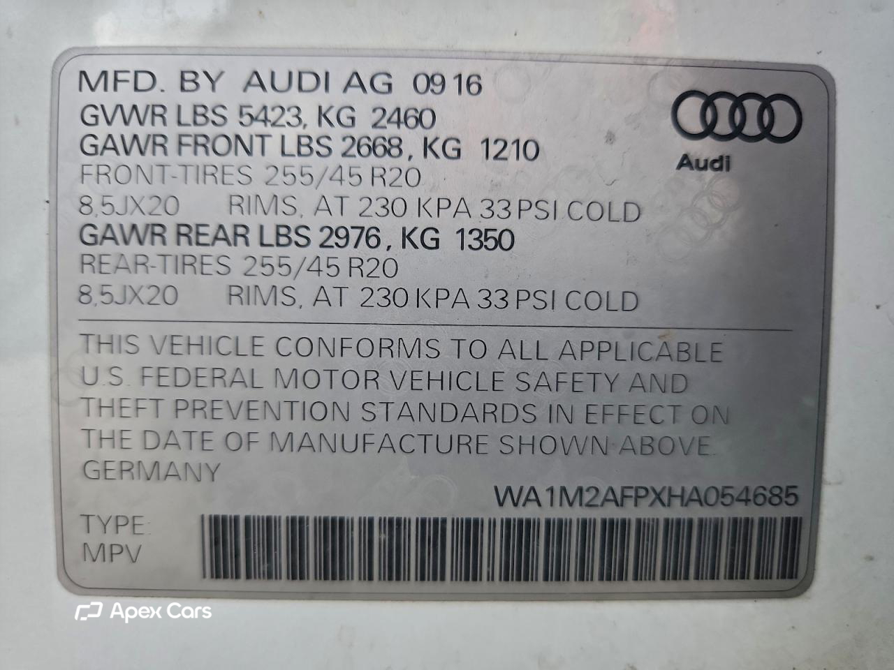 Audi Q5 2017