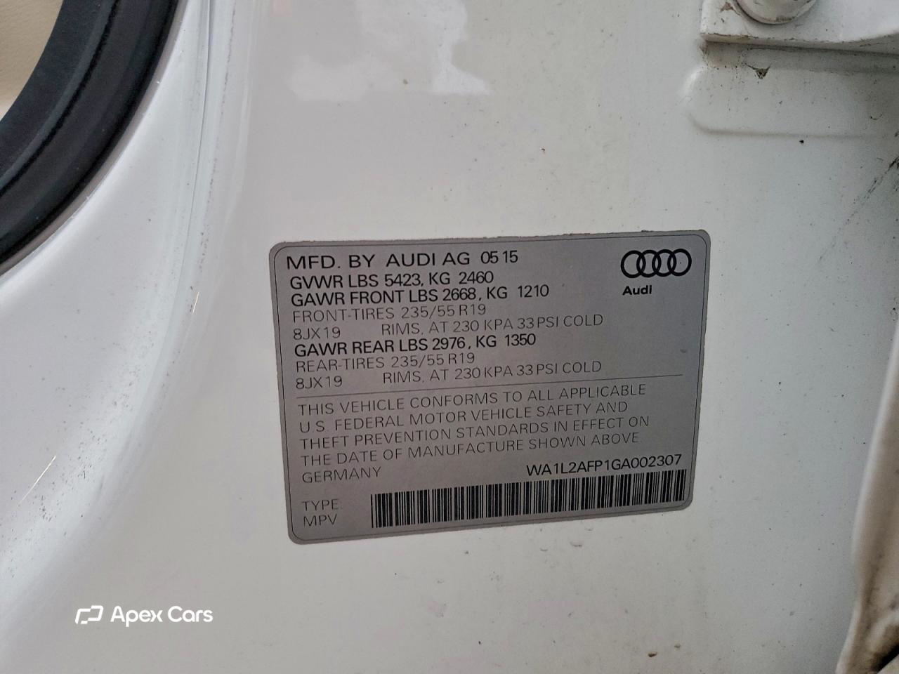 Audi Q5 2016
