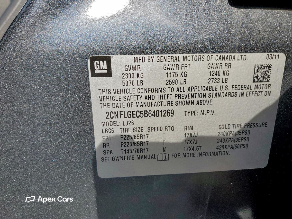 Chevrolet Equinox 2011
