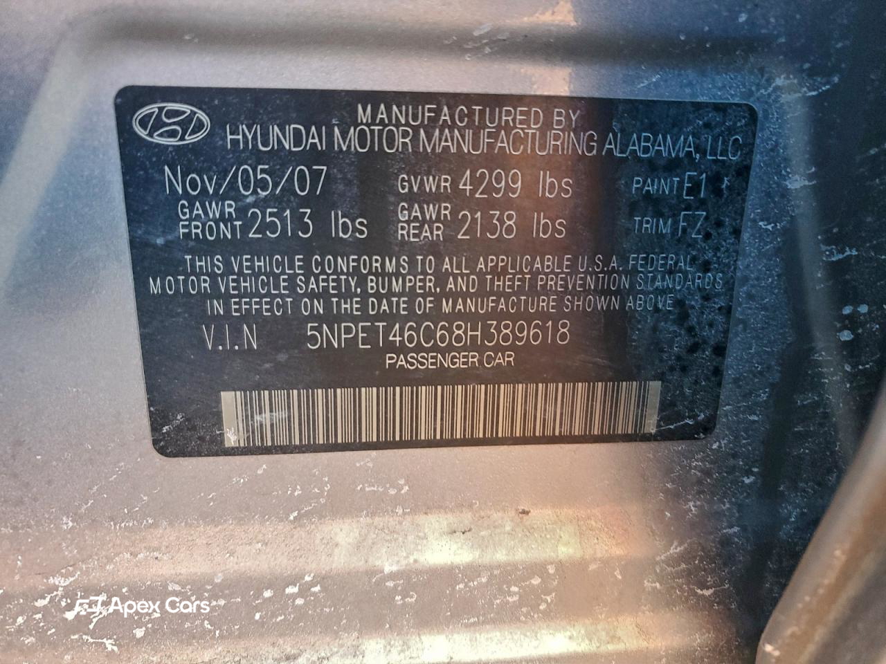 Hyundai Sonata 2008