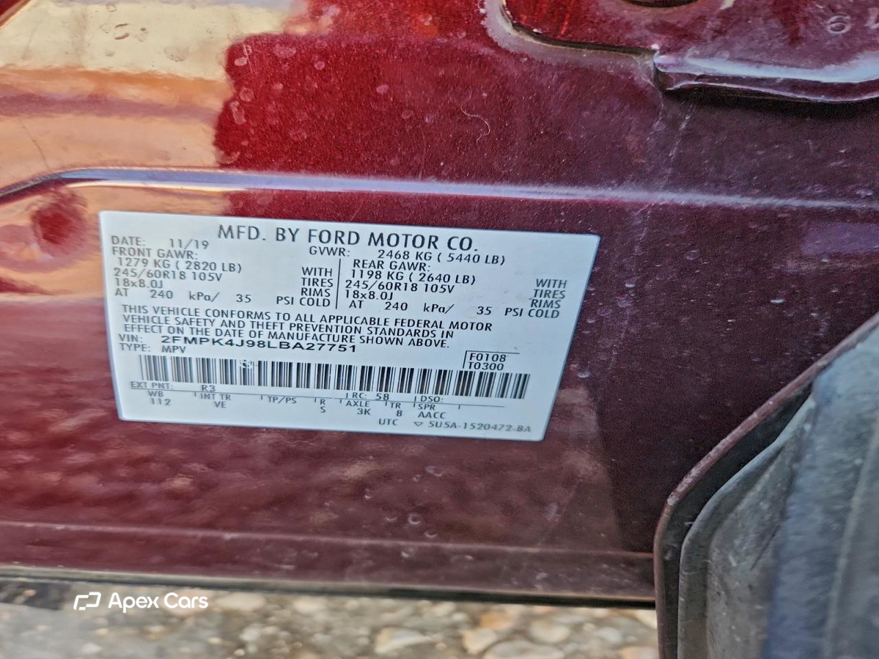 Ford Edge 2020
