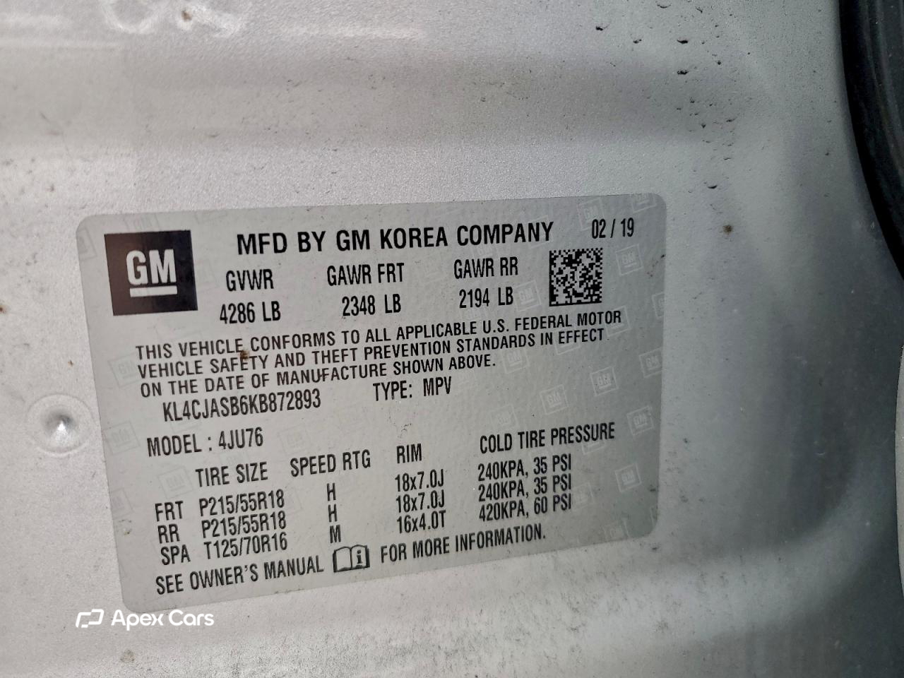Buick Encore 2019
