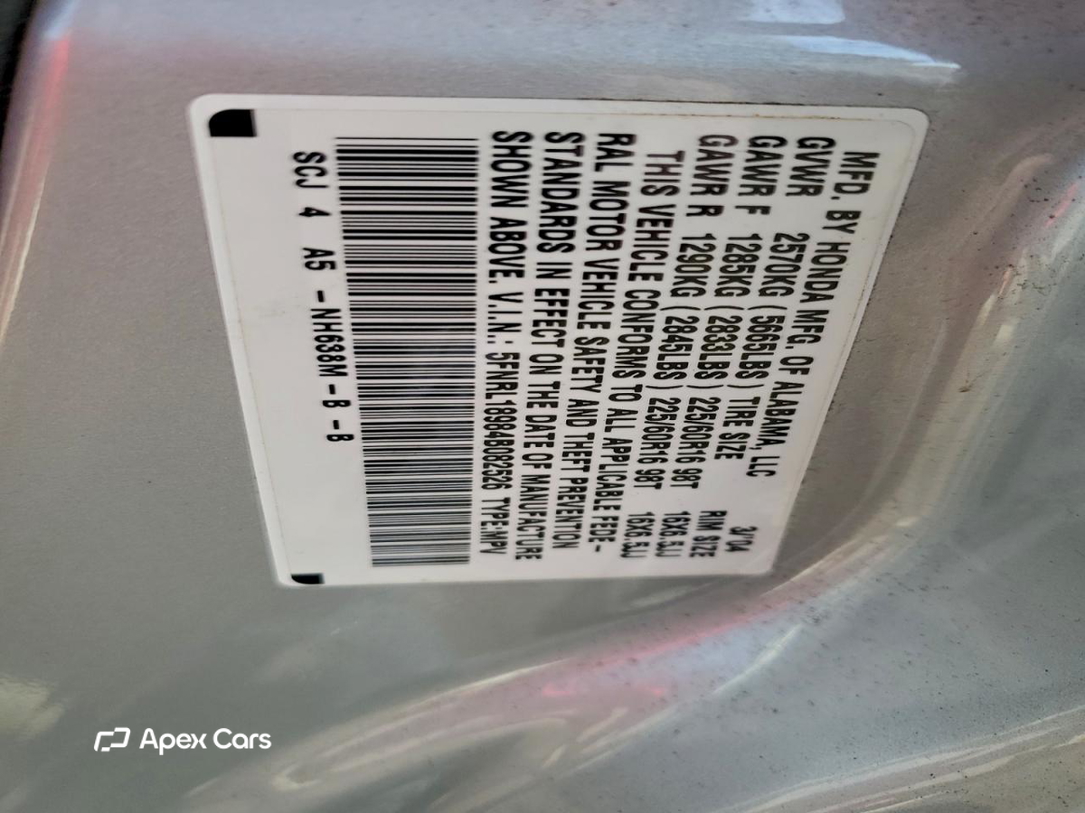 Honda Odyssey 2004