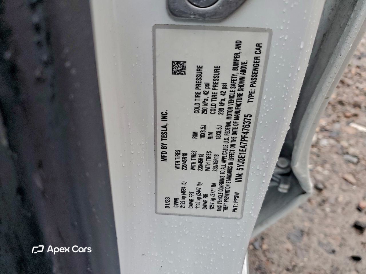Tesla Model 3 2023