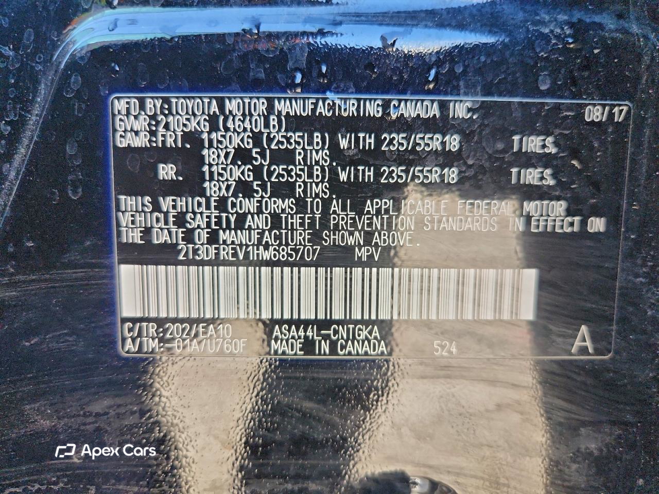 Toyota RAV 4 2017