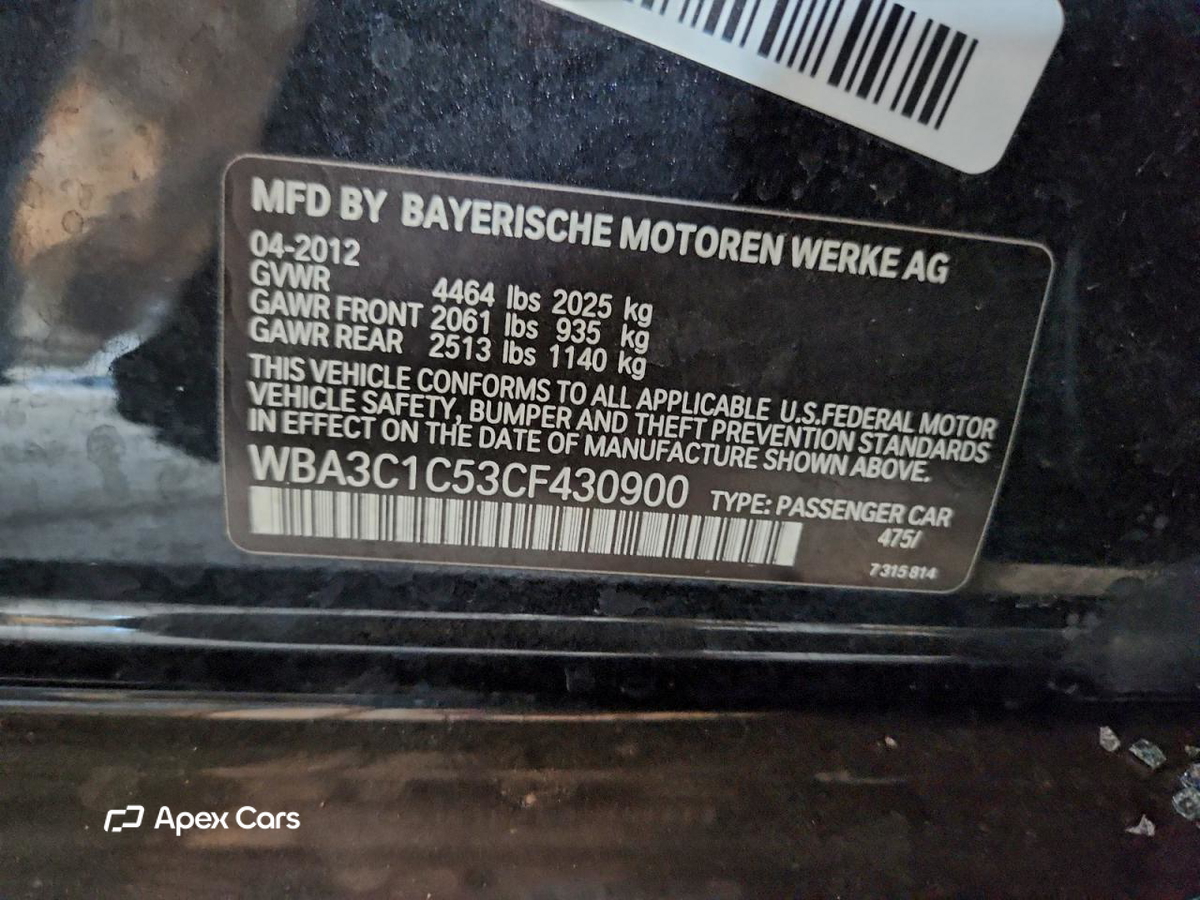 BMW Series 3 2012