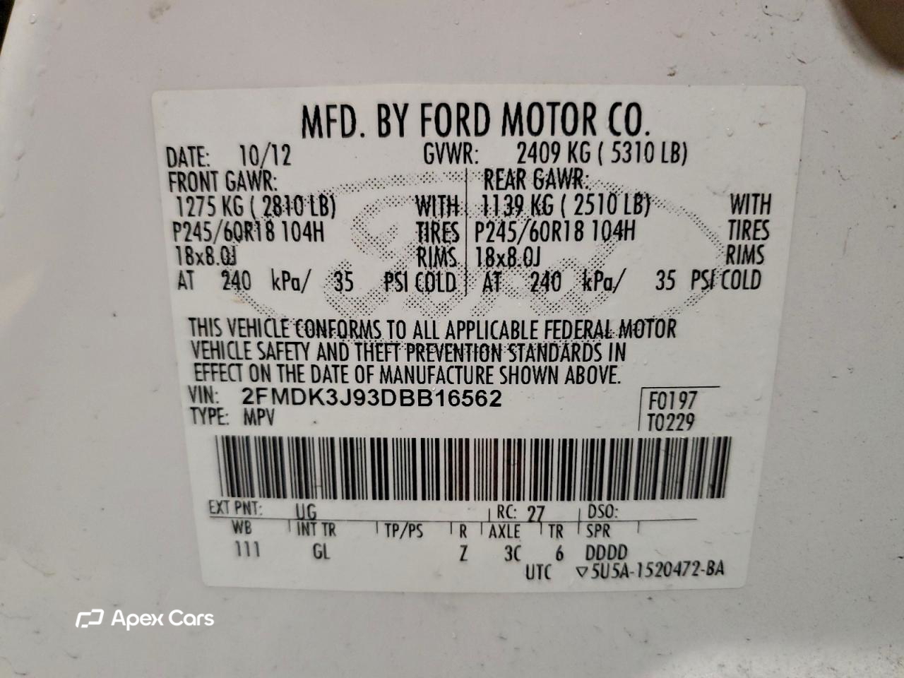 Ford Edge 2013