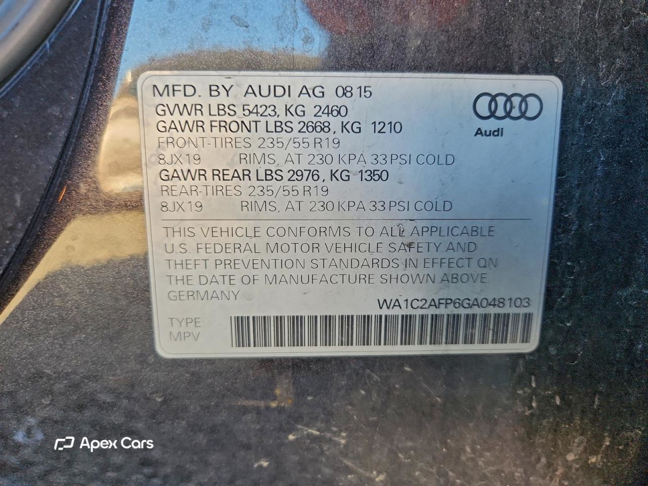 Audi Q5 2016