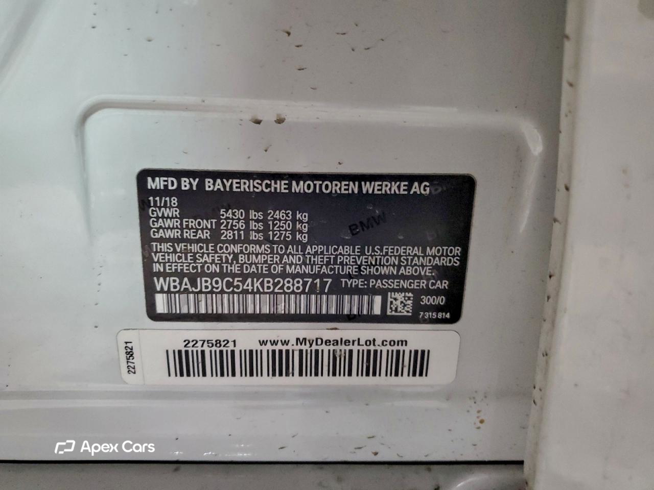 BMW M5 2019