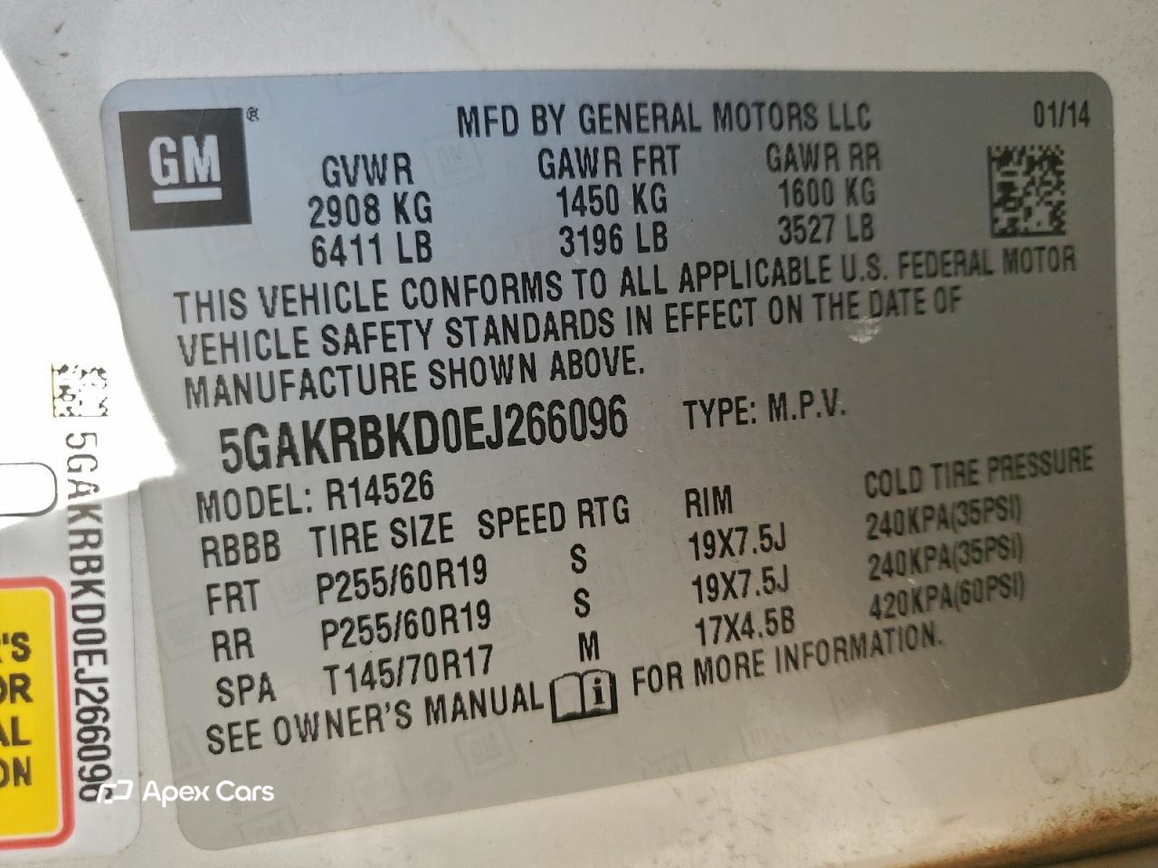 Buick Enclave 2014