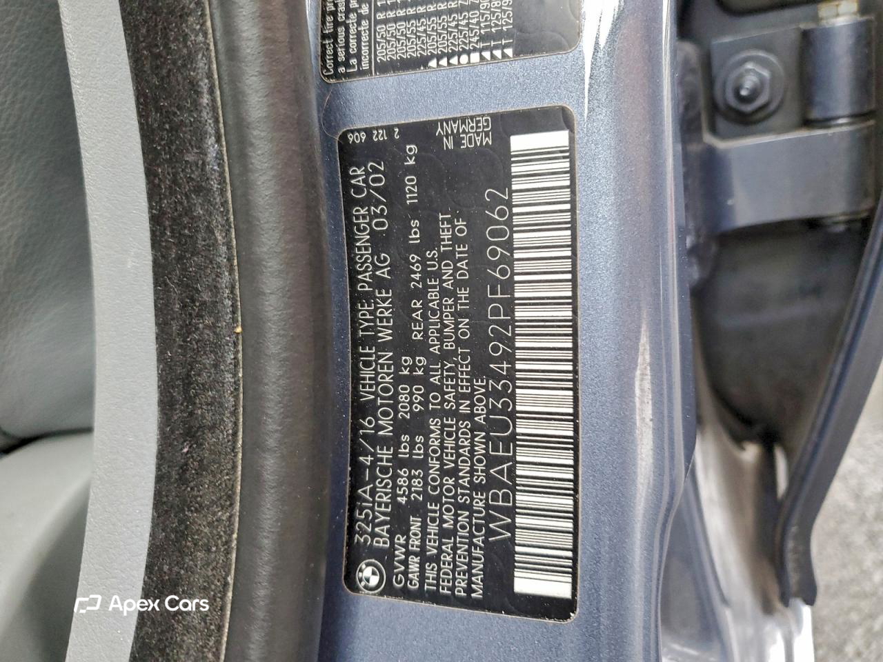 BMW Series 3 2002