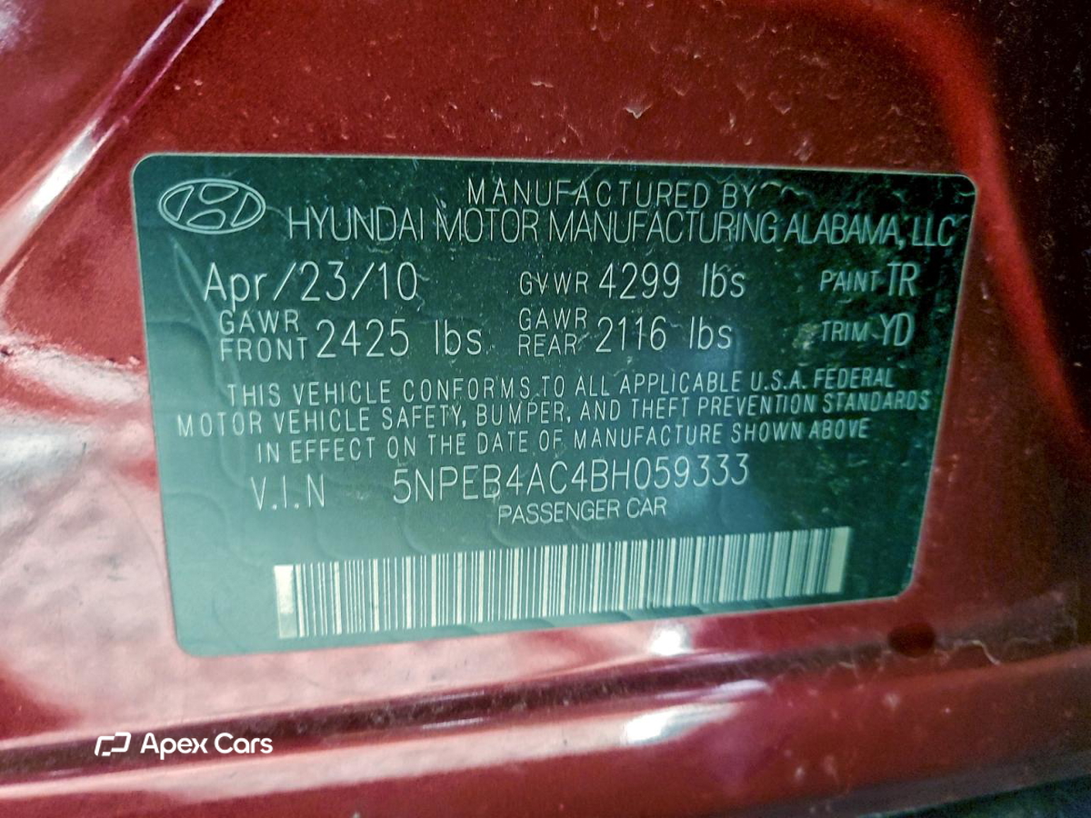Hyundai Sonata 2011