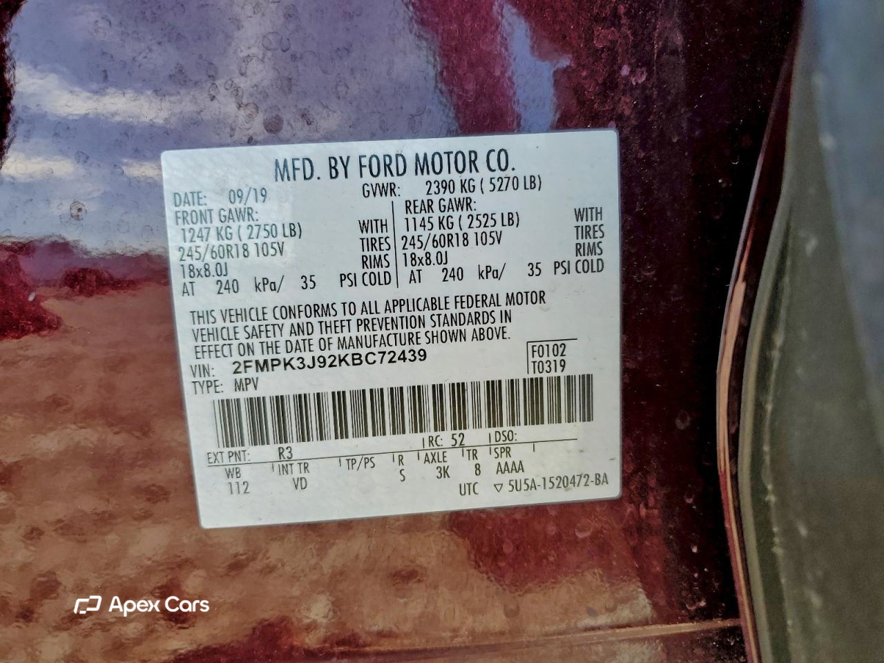 Ford Edge 2019