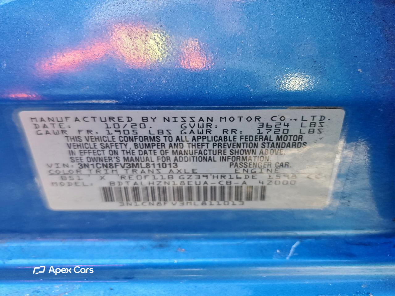 Nissan Versa 2021
