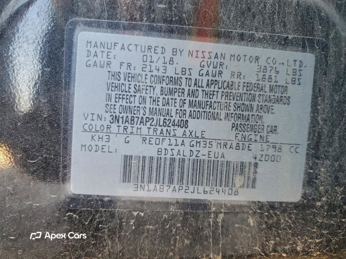 Nissan Sentra 2018