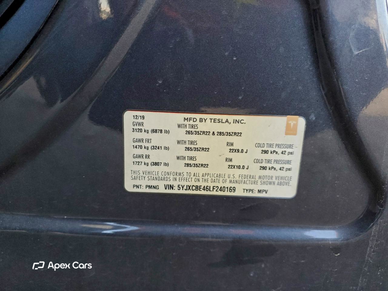 Tesla Model X 2020
