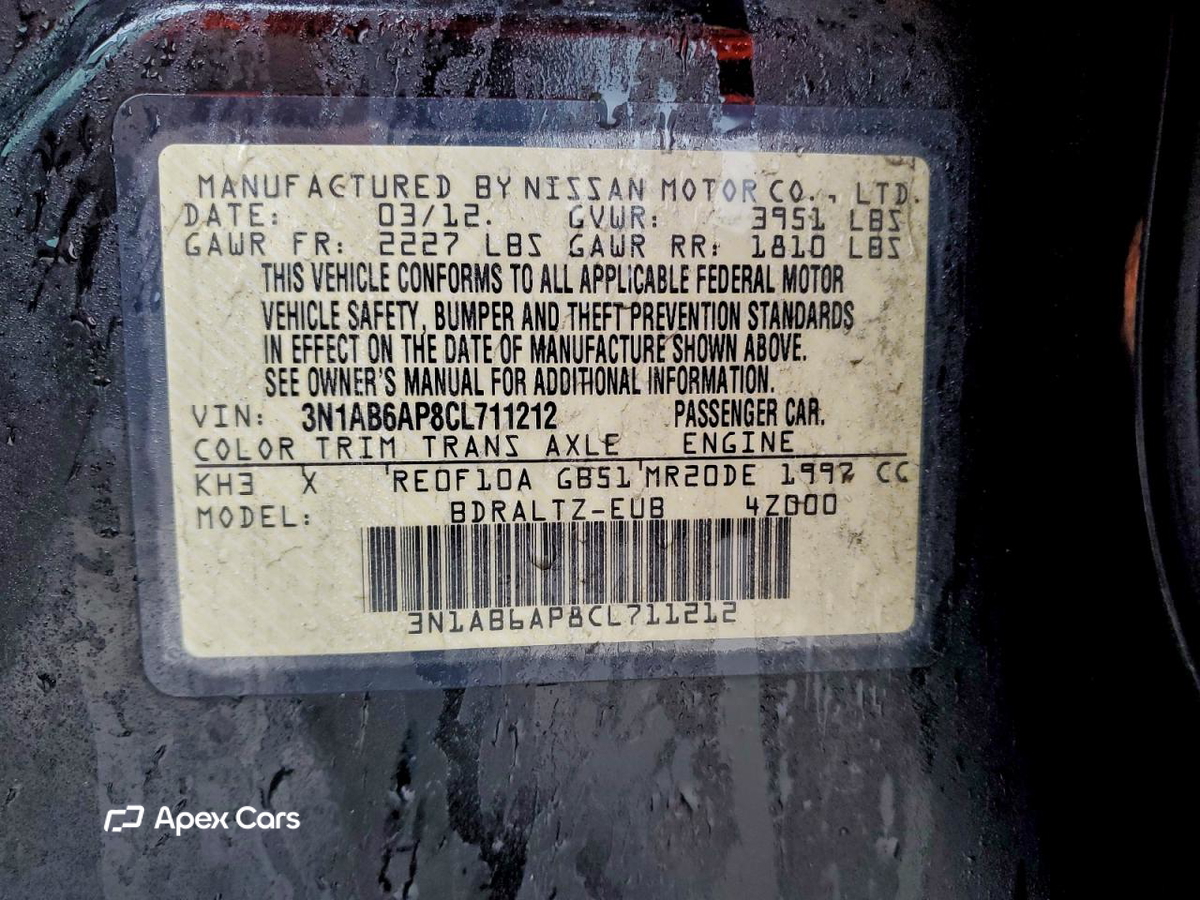 Nissan Sentra 2012