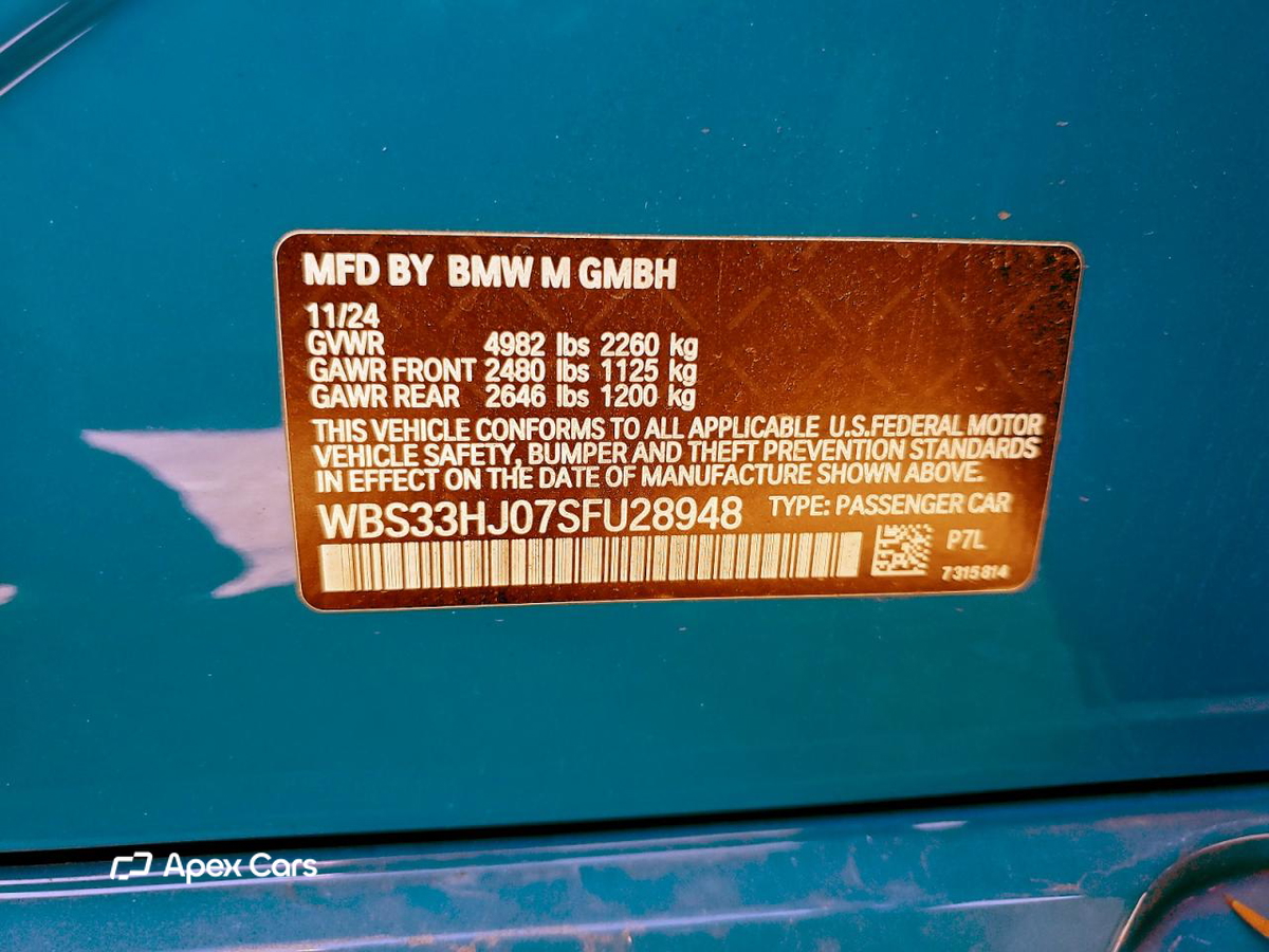 BMW M3 2025
