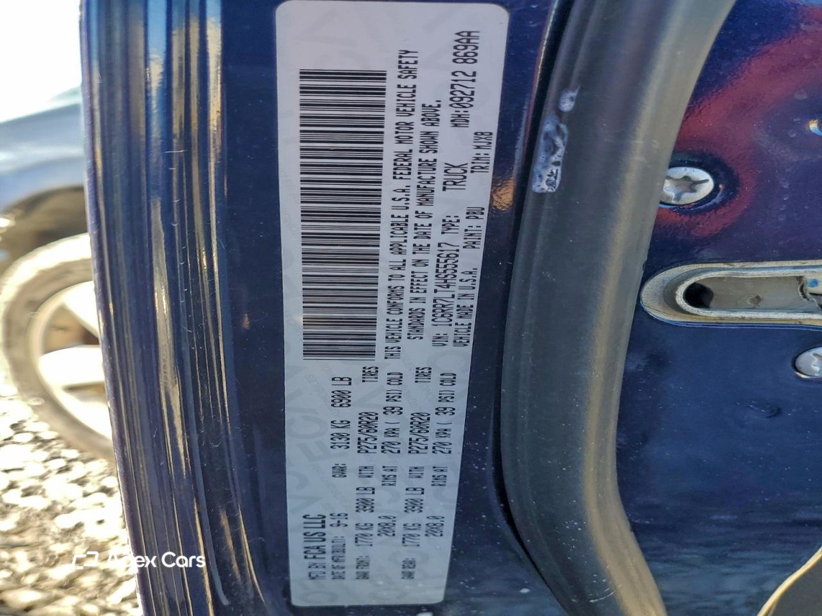 RAM 1500 2017