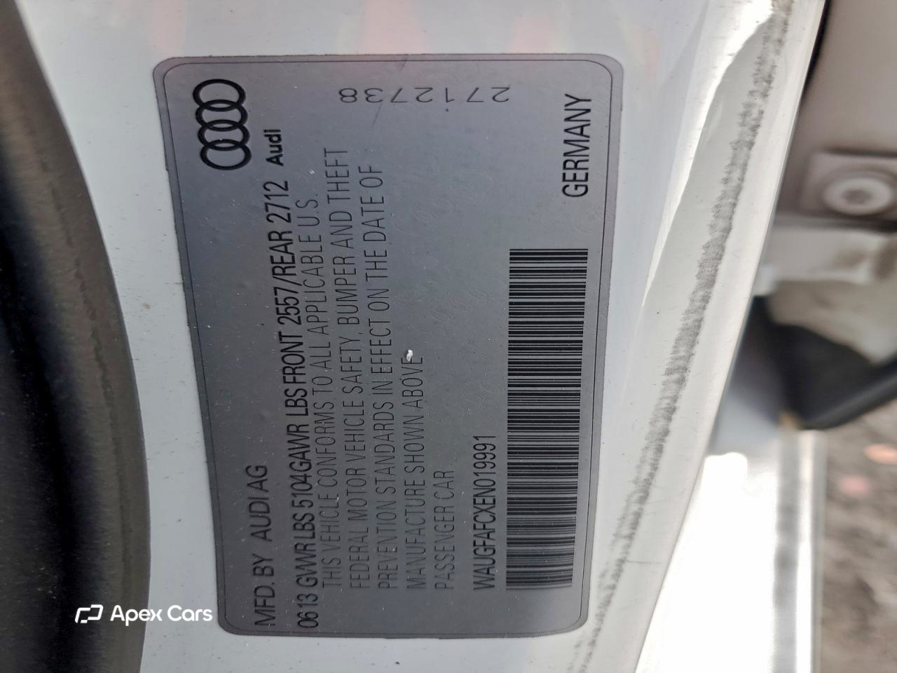 Audi A6 2014