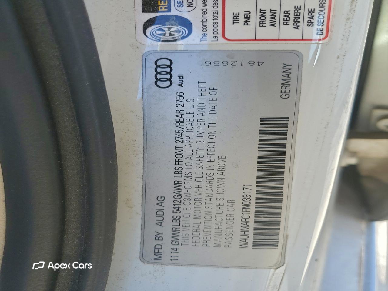 Audi A6 2015