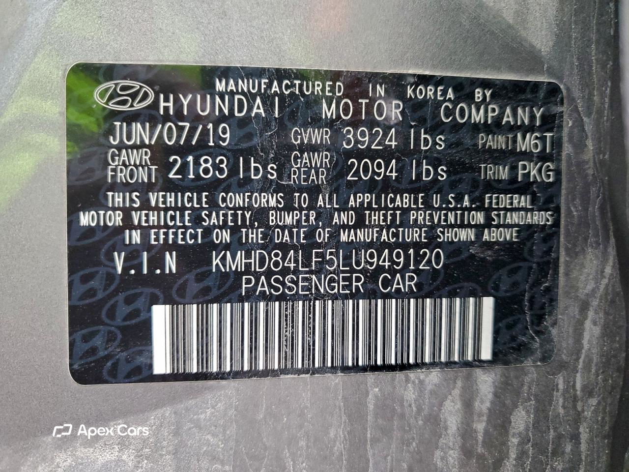 Hyundai Elantra 2020