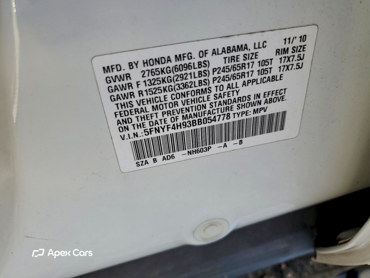 Honda Pilot 2011