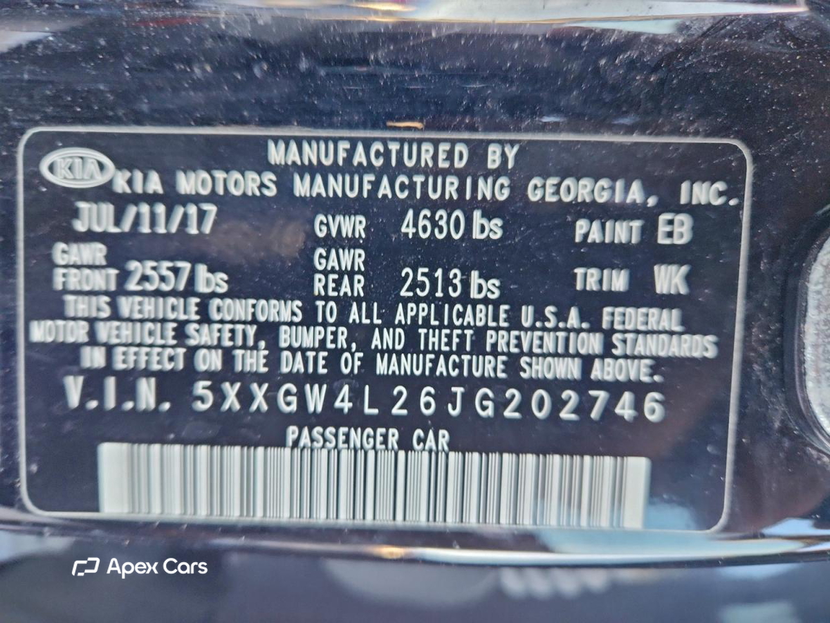 Kia Optima 2018