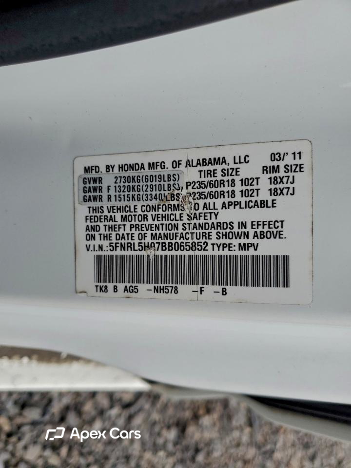 Honda Odyssey 2011