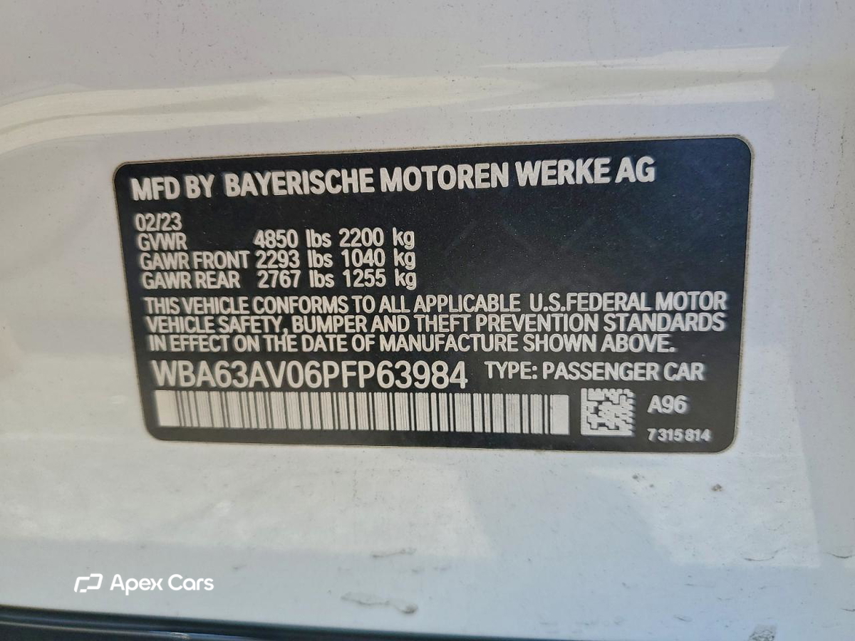 BMW Series 4 2023