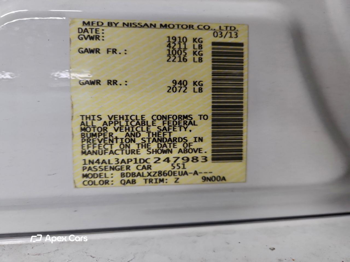 Nissan Altima 2013