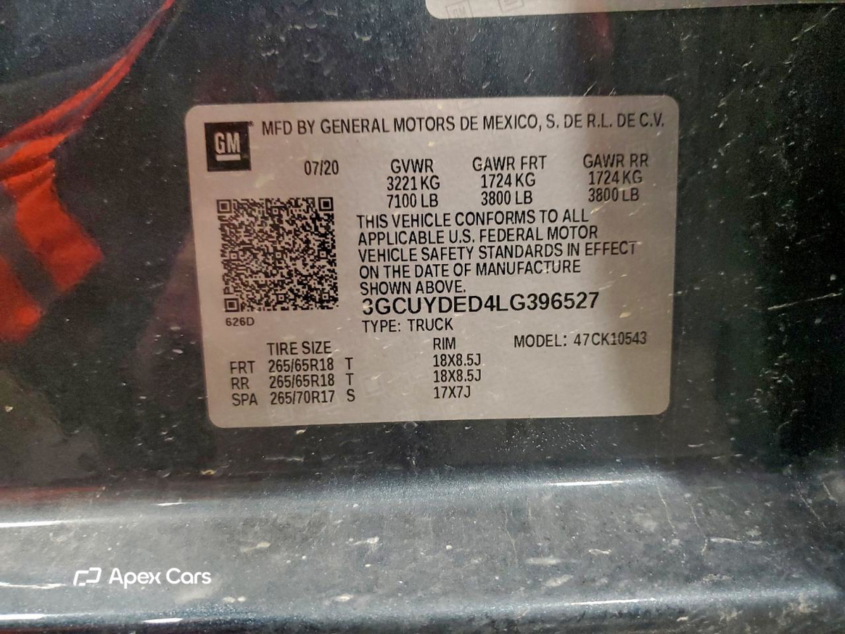 Chevrolet Silverado 2020
