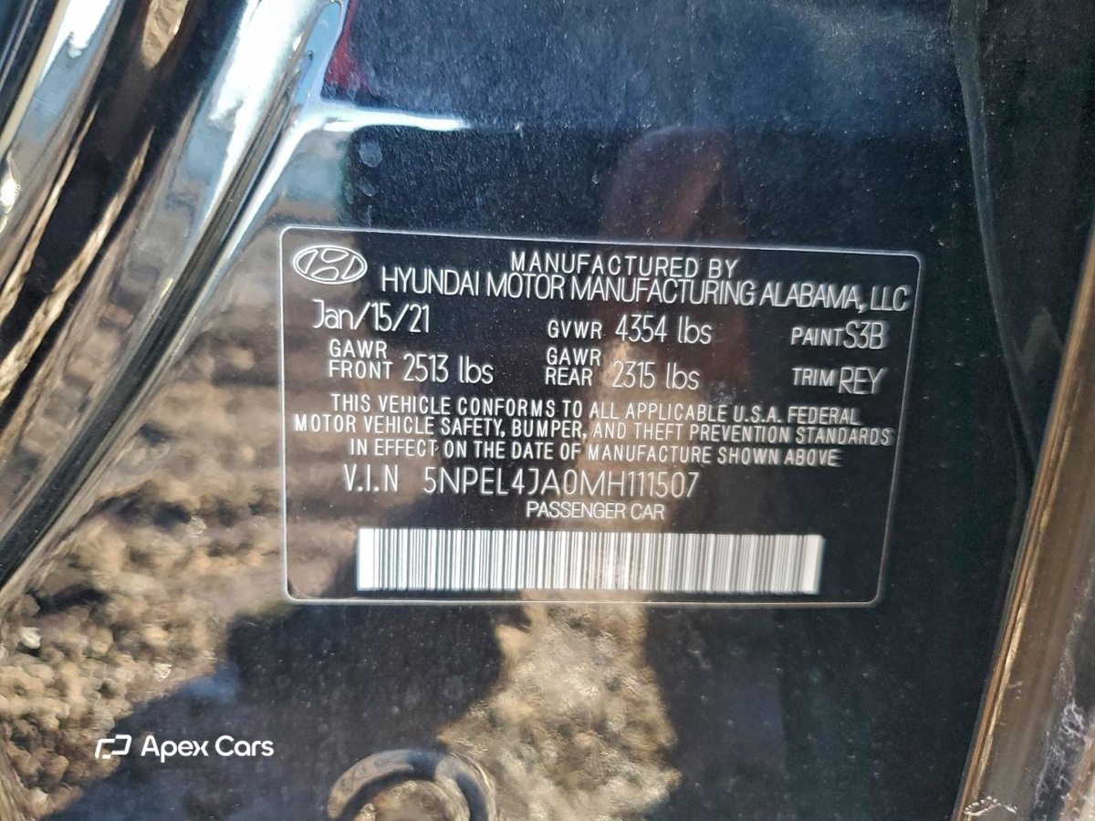 Hyundai Sonata 2021