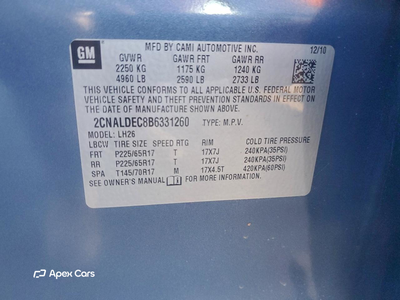 Chevrolet Equinox 2011