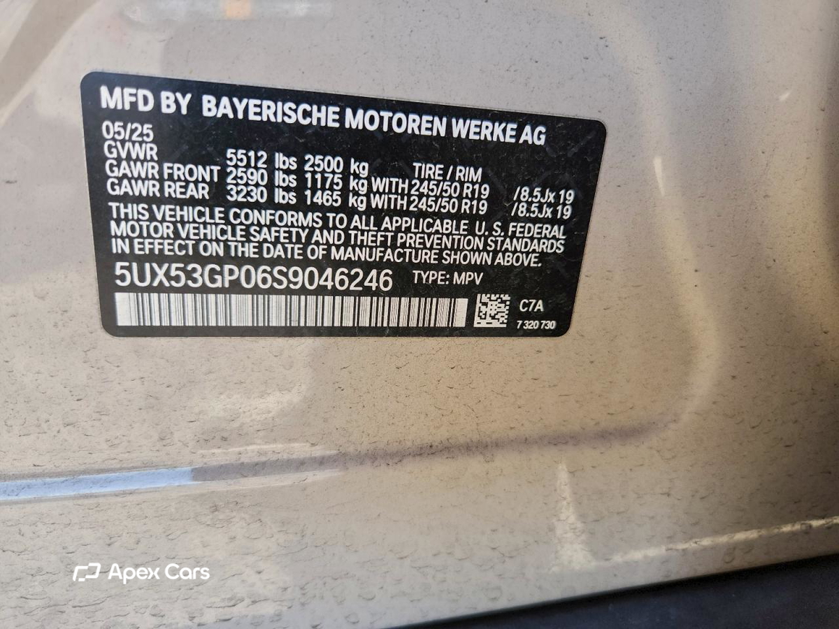 BMW X3 2025