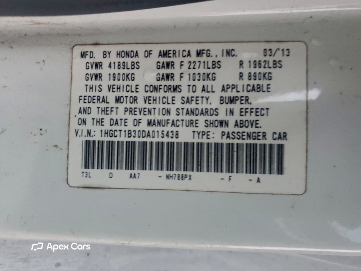 Honda Accord 2013