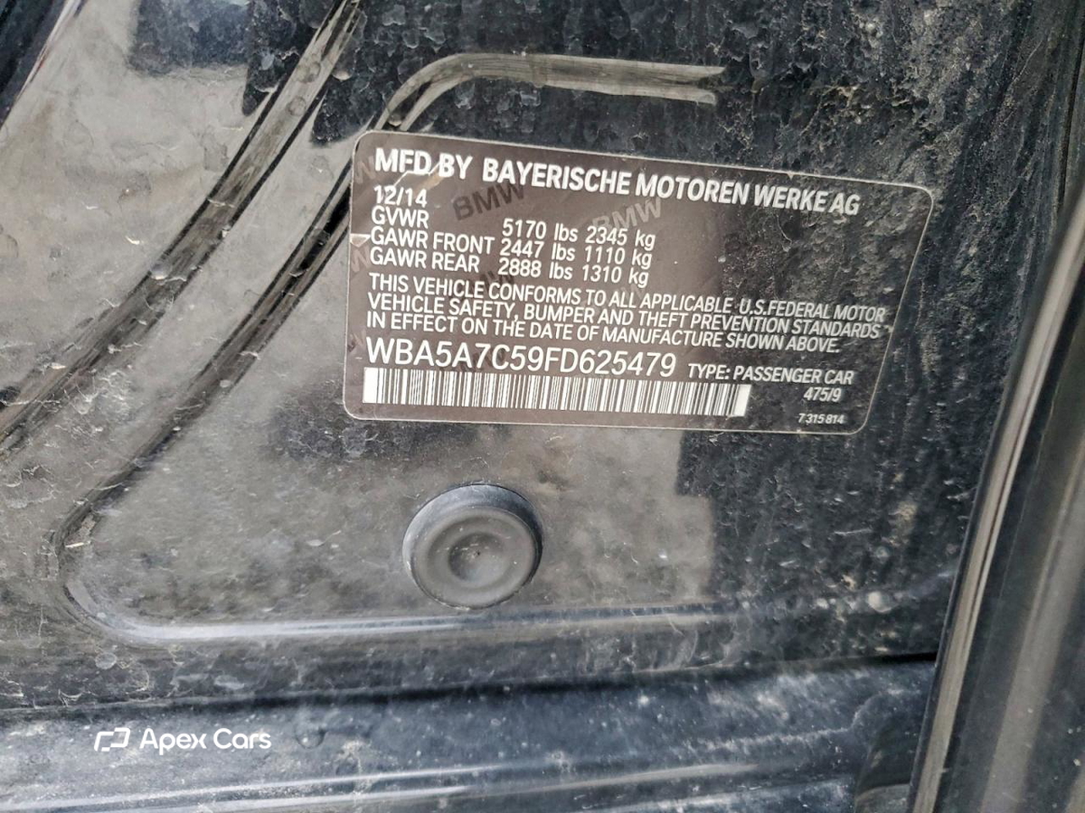 BMW Series 5 2015