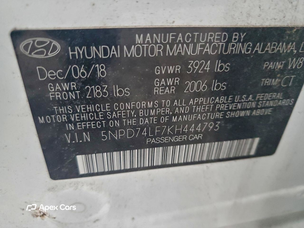 Hyundai Elantra 2019