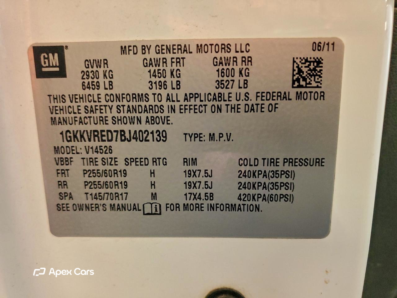 GMC Acadia 2011