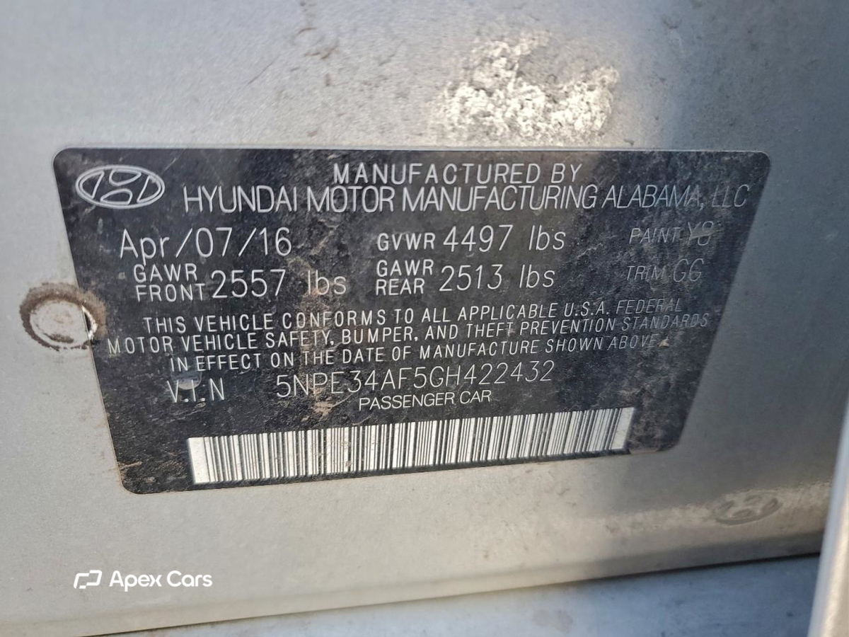 Hyundai Sonata 2016
