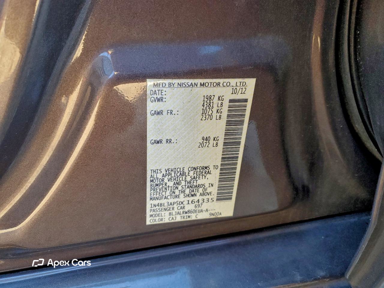 Nissan Altima 2013
